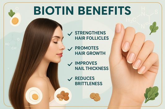 Biotin Benefits: How It Supports Hair and Nail Health