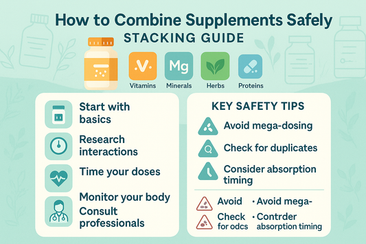 How to Combine Supplements Safely (Stacking Guide)
