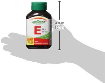 Jamieson Vitamin E 400 IU/268 mg 120 Capsules