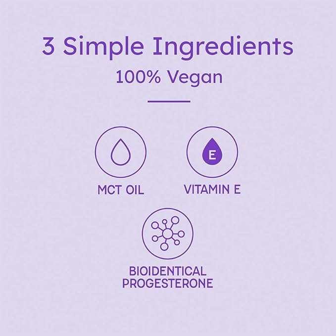 Proov Balancing Oil for Face and Body with 2500 mg bio-identical USP Natural Progesterone, MCT Oil and Vitamin E Oil l Vegan Moisturzing Skincare For Women | 1 Fluid oz/30mL