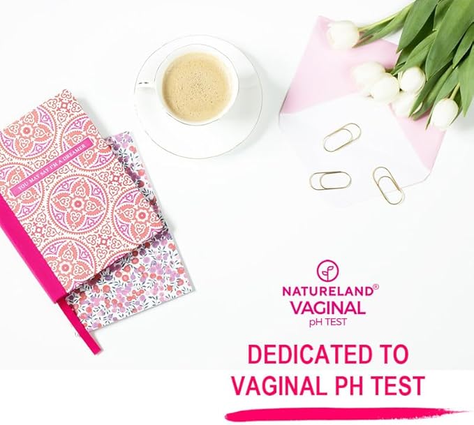 Natureland Vaginal Health pH Test Strips, (20 Strips)