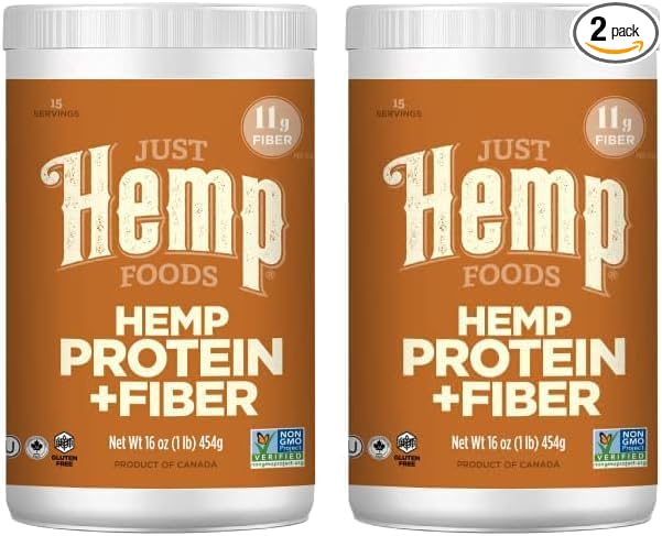 Just Hemp Foods Hemp Protein Powder 11g of 11g of 16 oz 2)