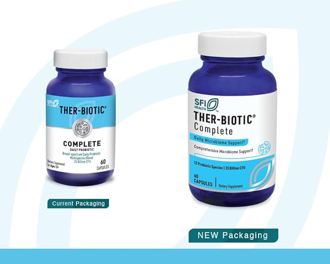 Klaire Labs Ther-Biotic Women's Probiotic Supplement 25b CFU (60 Capsules)