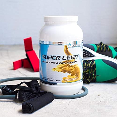 Nutrition Super-Lean Deluxe Meal Replacement (32g 7g Fiber, 25 Added 2.5lb Jar