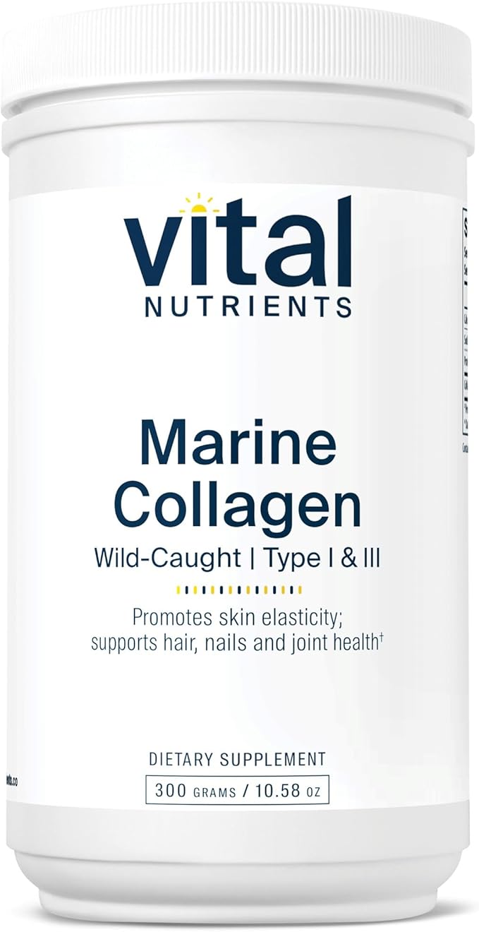 Vital Nutrients Marine Collagen Powder Unflavored 60 Capsules
