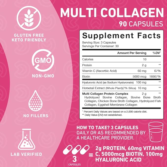 Collagen Peptides Capsules (30 Day