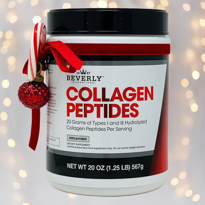 Beverly International Collagen Peptides Protein Powder. 18 grams 20 oz.