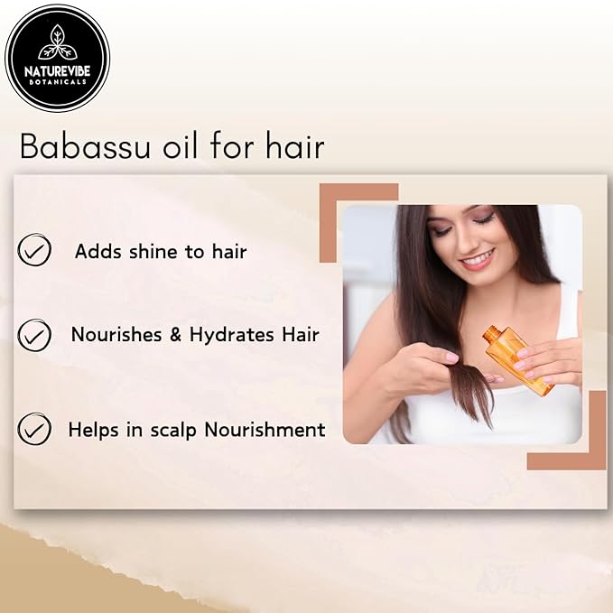 Naturevibe Botanicals Babassu Oil 32 Ounces 100% Pure
