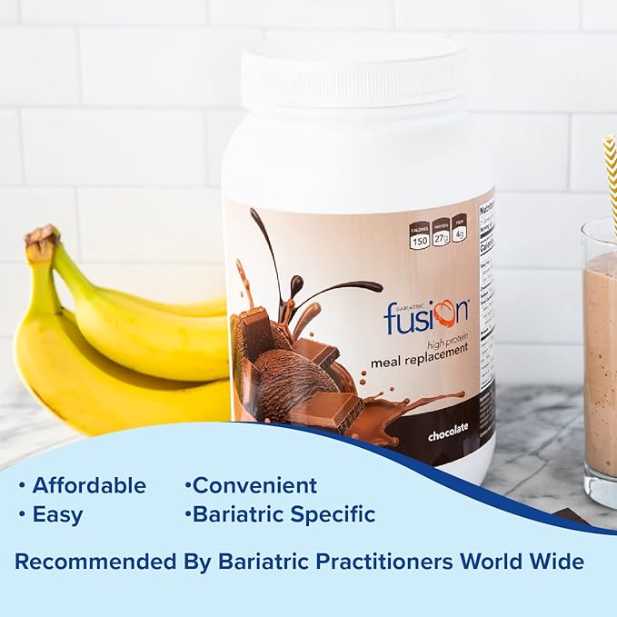 Bariatric Fusion Chocolate High Protein Meal 27g Whey 21 Servings