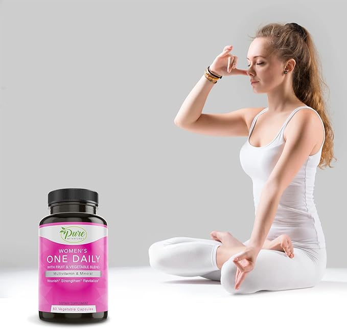 Pure By Nature One-Daily Multivitamin 60 Veggie