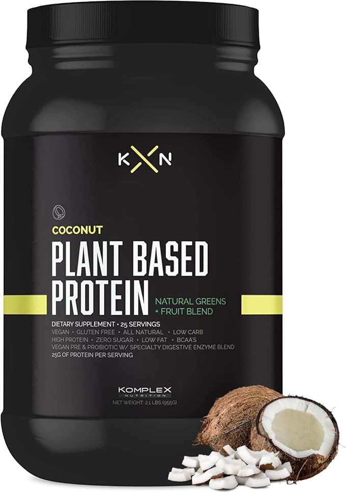 KompleX Nutrition Plant Based Protein Powder (25 Servings) 29 Natural