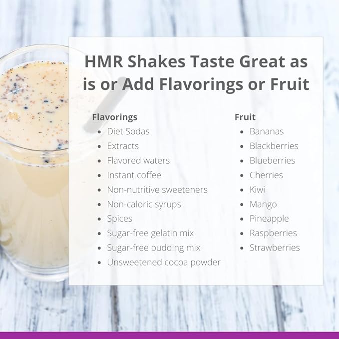 HMR "Classic" 800 Shake Meal Replacement Mix 17g of 18 Single
