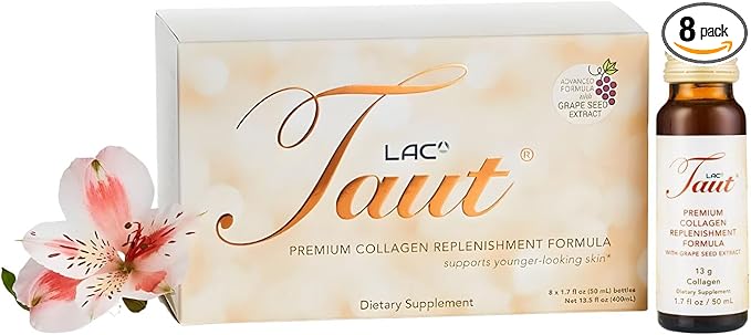 TAUT Liquid Collagen for Women 1 Box (8 Bottles