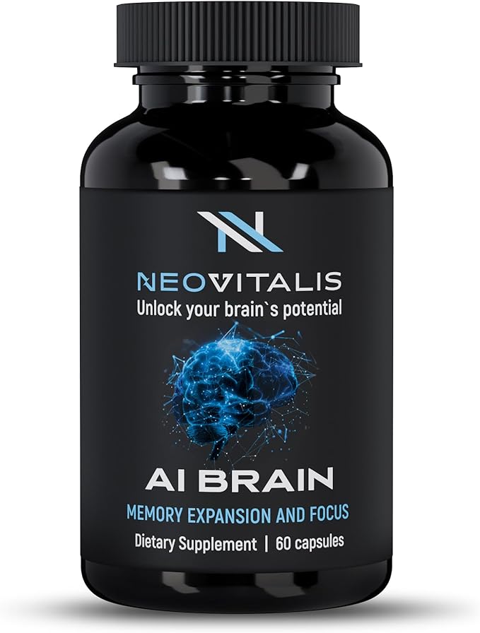 Alpha Brain Nootropic Capsules | Memory Expansion & Focus for Men, Women & Young Adults β Daily Use Cognitive Support with Vitamin B6, Herbal Extracts & Amino Acids Caffeine-Free | 60 Caps