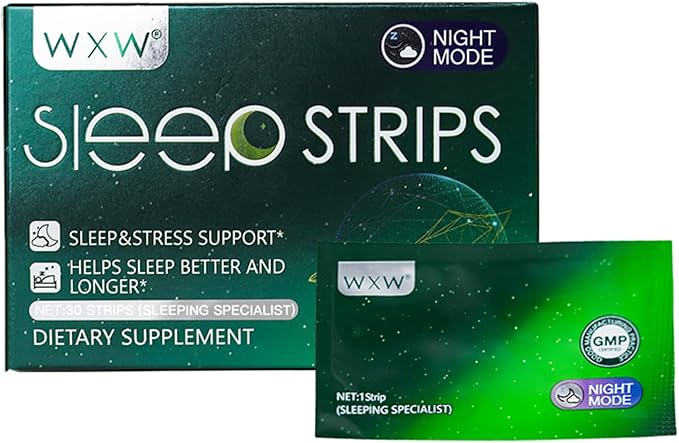 WXW Melatonin, Melatonin Supplements for Restful Sleep, Sleep Aids for Adults, Melatonin 3 mg Fast Dissolve & Release 30 Tablets