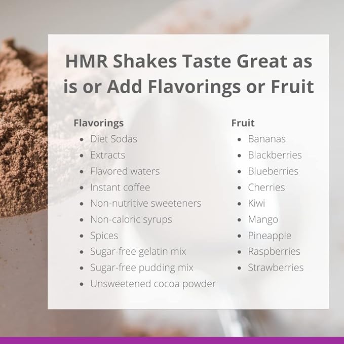 HMR "Classic" 800 Shake Meal Replacement Mix 17g of 18 Single