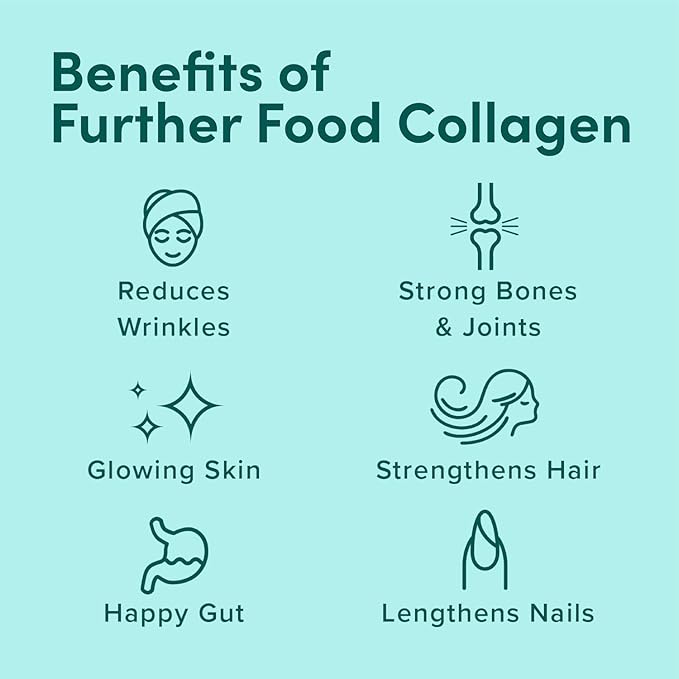 Further Food Unflavored Collagen Peptides Powder 1 & 3 Protein, 8.47 oz