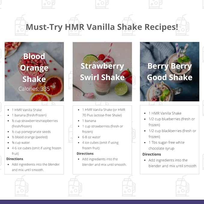 HMR "Classic" 800 Shake Meal Replacement Mix 17g of 18 Single