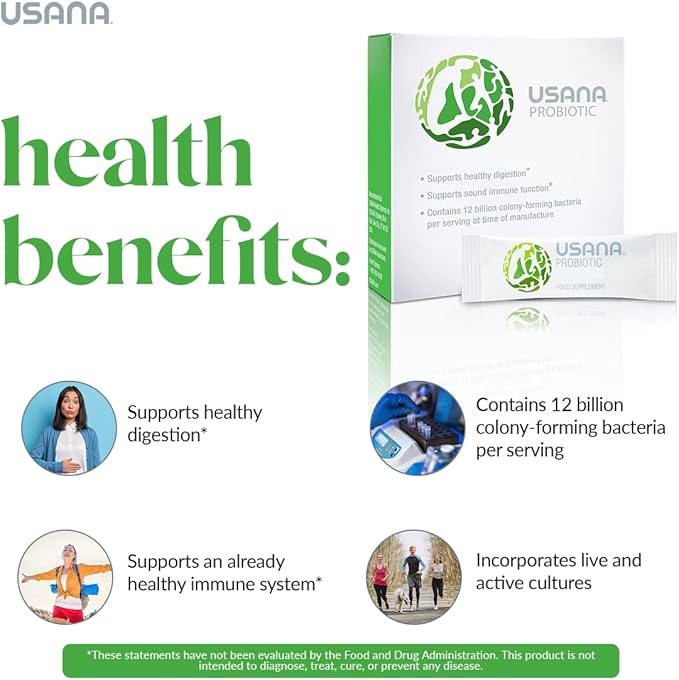 USANA Probiotic Supplement to Support Digestive 14 Stick