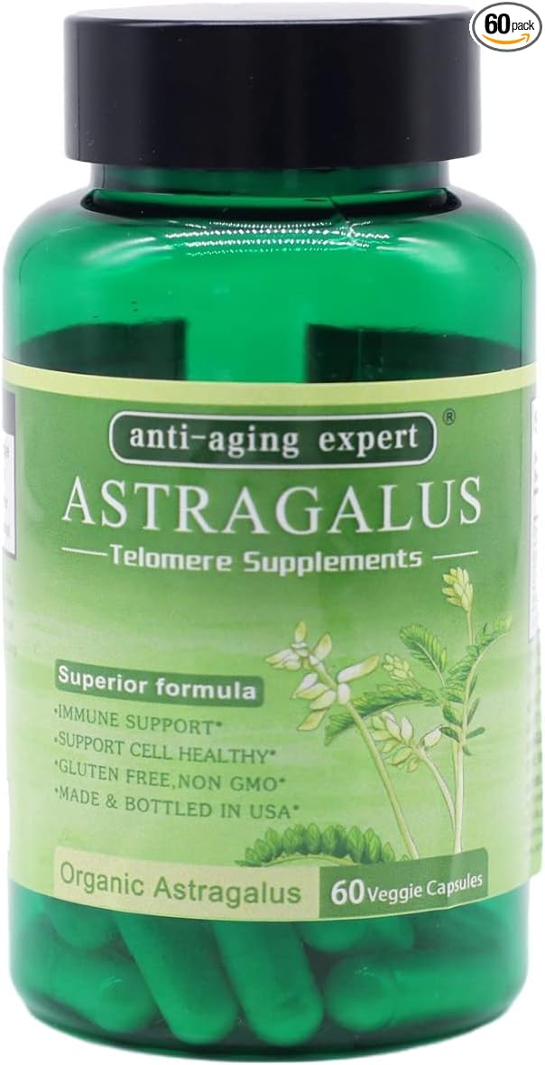 Astragalus Root Organic Extract 650mg, Schisandra 80% American