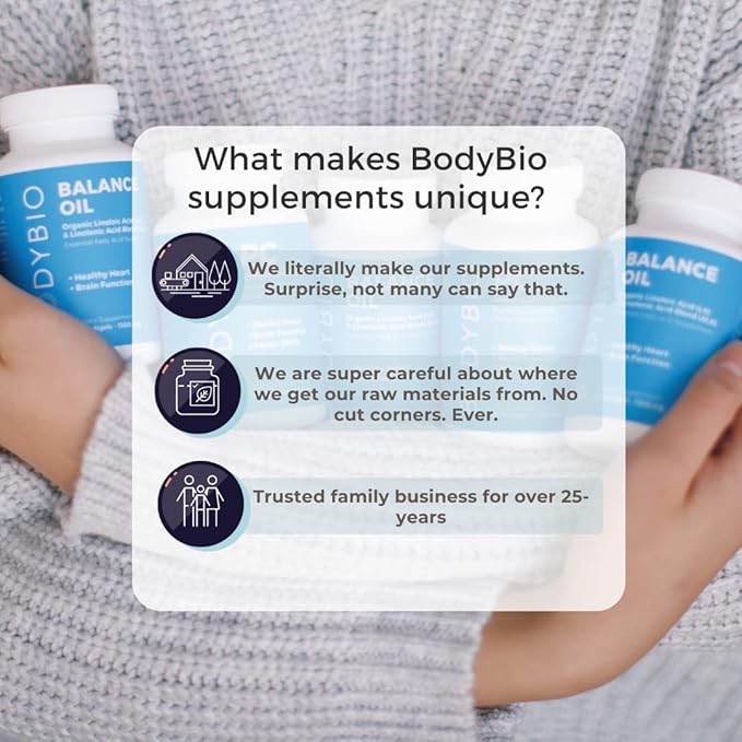 BodyBio Liposomal Glutathione 60 Capsules