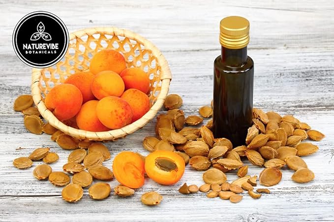 Naturevibe Botanicals Apricot Oil 32 Ounces 100% Pure