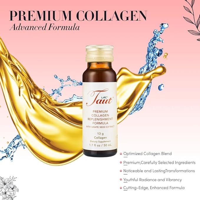 TAUT Liquid Collagen for Women 2 Box (8 Bottles