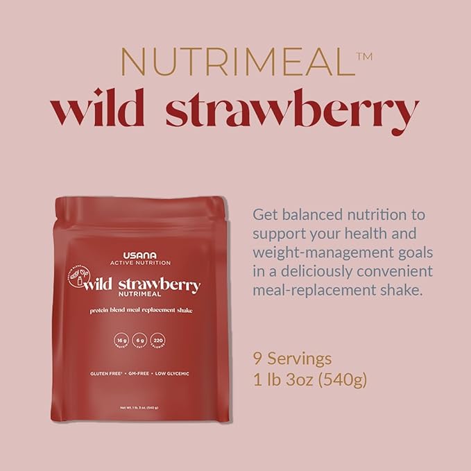 USANA Nutrimeal Meal Replacement Shake 540 Grams 9 Servings