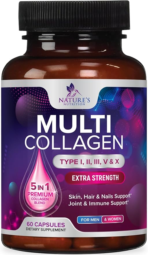 Collagen Peptides for Women & Men, 60 Capsules