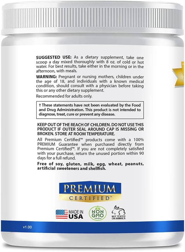 Collagen Powder - Hydrolyzed Pure Marine 30 Scoops 1 Month