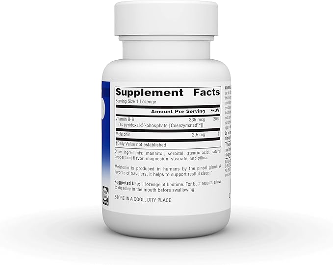 Source Naturals Sleep Science Melatonin 2.5mg 120 Lozenges