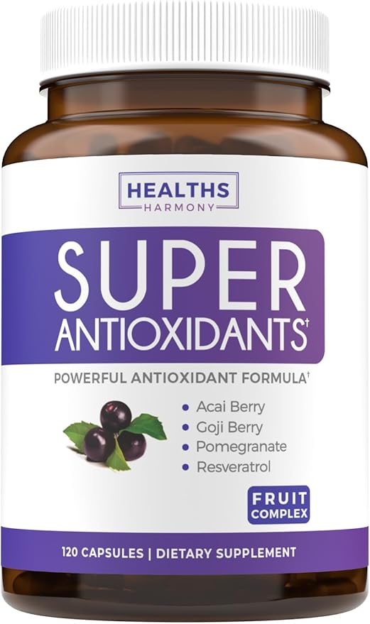 Super Antioxidants Supplement 120 Capsules