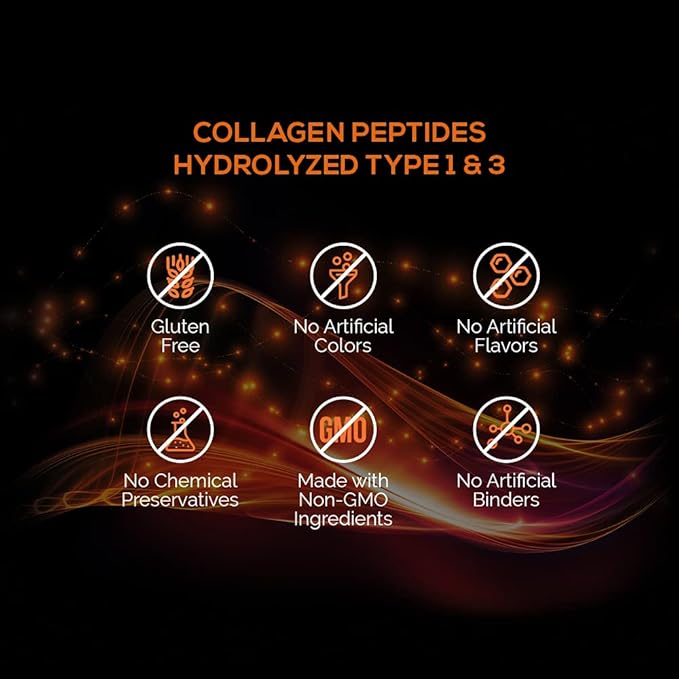 Intelligent Labs Hydrolyzed Type 1 and 3 Collagen 100% Cruelty-Free 11g per 41 Servings