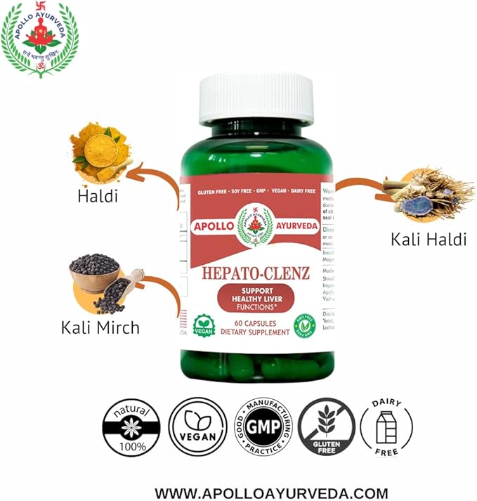 Natural Liver Cleanse and Detox Supplement 60 Veg