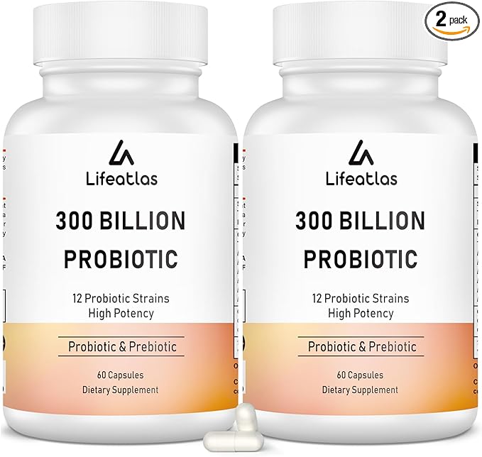 300 Billion CFU Probiotics 12 Probiotic 120 Capsules