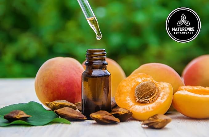Naturevibe Botanicals Apricot Oil 32 Ounces 100% Pure