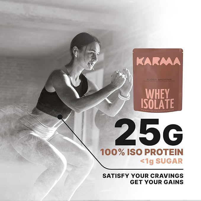 Whey Protein Powder 2LB 25g Protein 1g Sugar 30 Servings