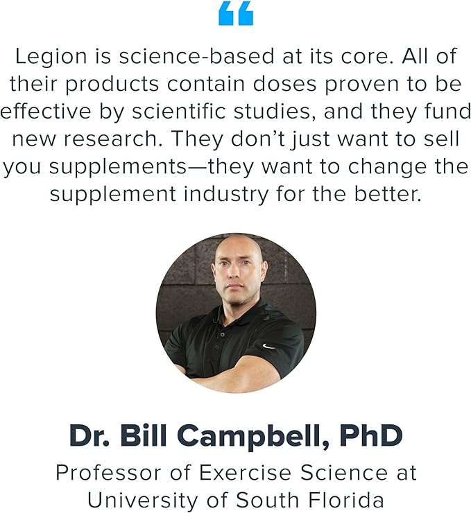 LEGION - All Natural Nitric Oxide Preworkout Drink to Boost Energy, Creatine Free, Naturally Sweetened, Beta Alanine, Citrulline, Alpha GPC (Peach)