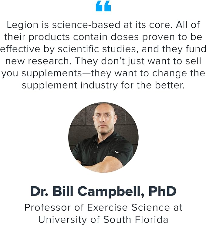 LEGION - All Natural Nitric Oxide Preworkout Drink to Boost Energy, Creatine Free, Naturally Sweetened, Beta Alanine, Citrulline, Alpha GPC (Rainbow Sherbet)