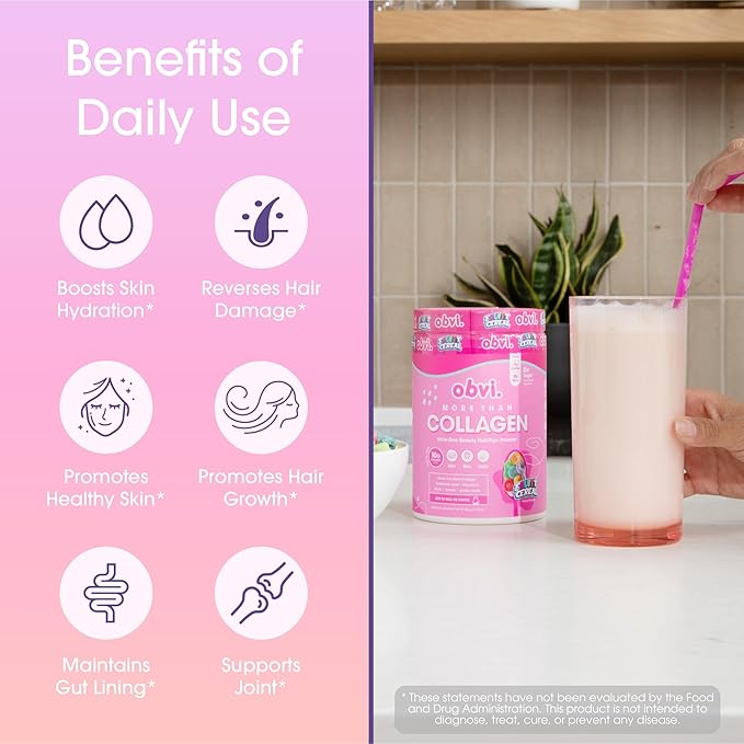 Obvi More Than Collagen Powder 30 Servings