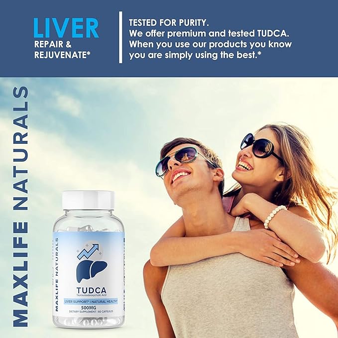 Tudca Liver Support Supplement 500mg 60 60 SERVINGS