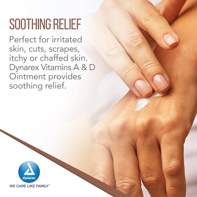 Dynarex Vitamins A & D Ointment, 1 oz.