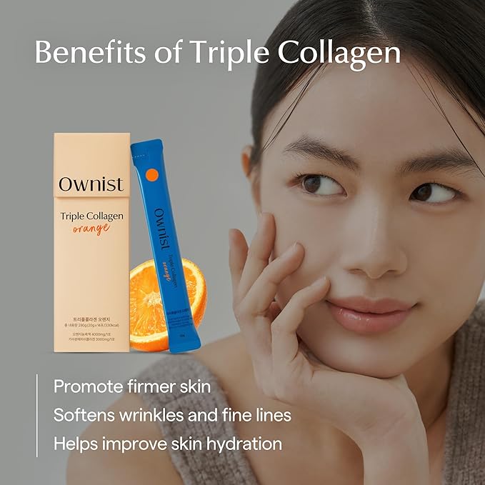 Triple Collagen Liquid Packets On-The-Go 14 Individual