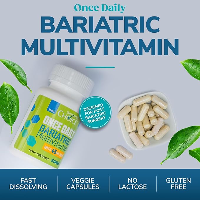 Bariatric Choice Once Daily Bariatric Multivitamin 45 mg (30ct)
