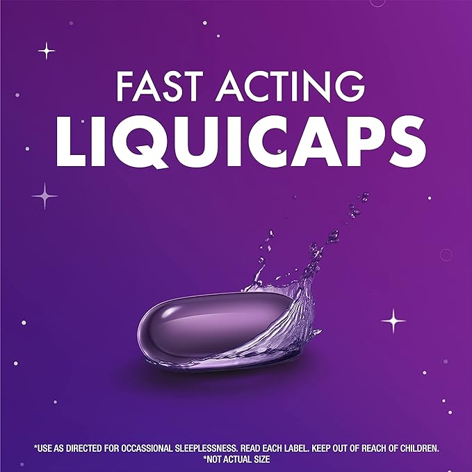 ZzzQuil, Nighttime Sleep Aid LiquiCaps, 25 No.1 Sleep-Aid 72 Count