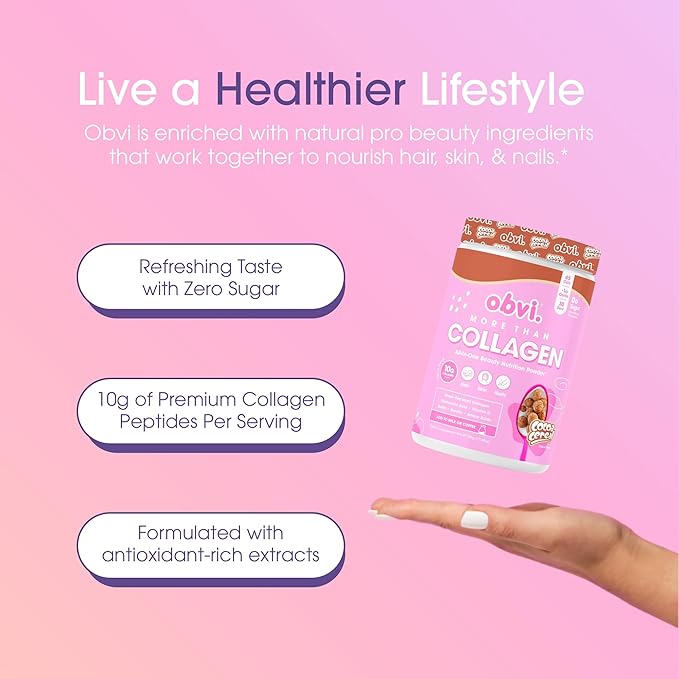 Obvi More Than Collagen Powder 30 Servings
