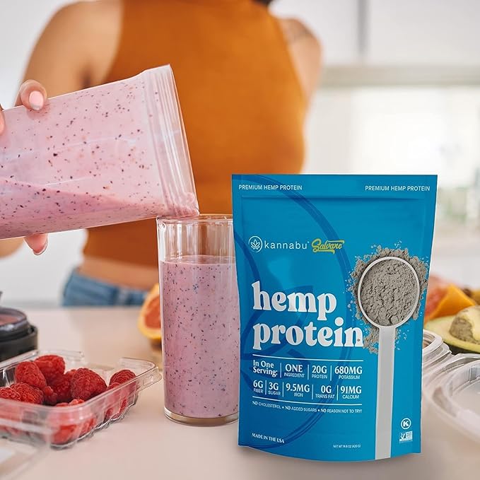 Hemp Protein Powder 20G Plant 3 6 6 9 9 | (14.8 oz 3)