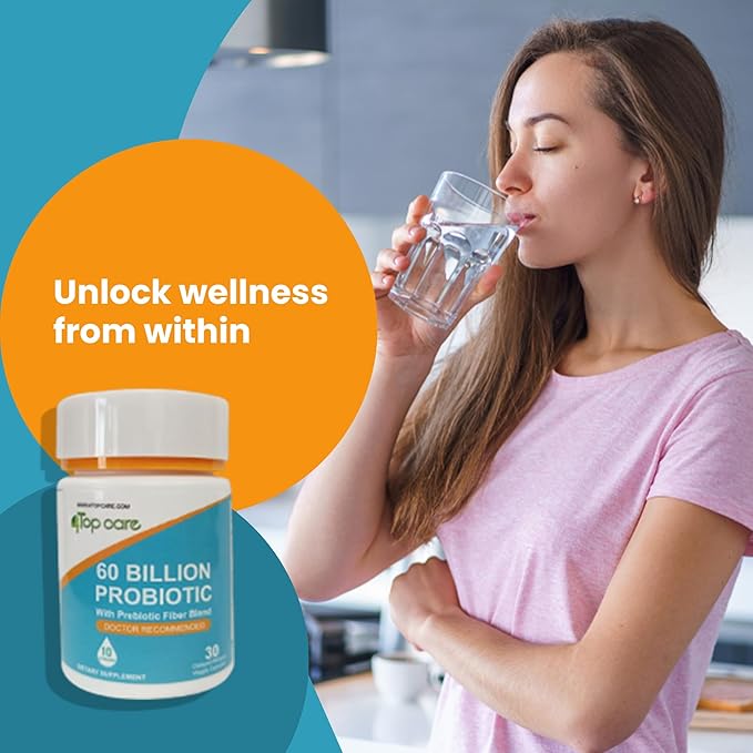 60 Billion Probiotic Supplement 30 Vegetable