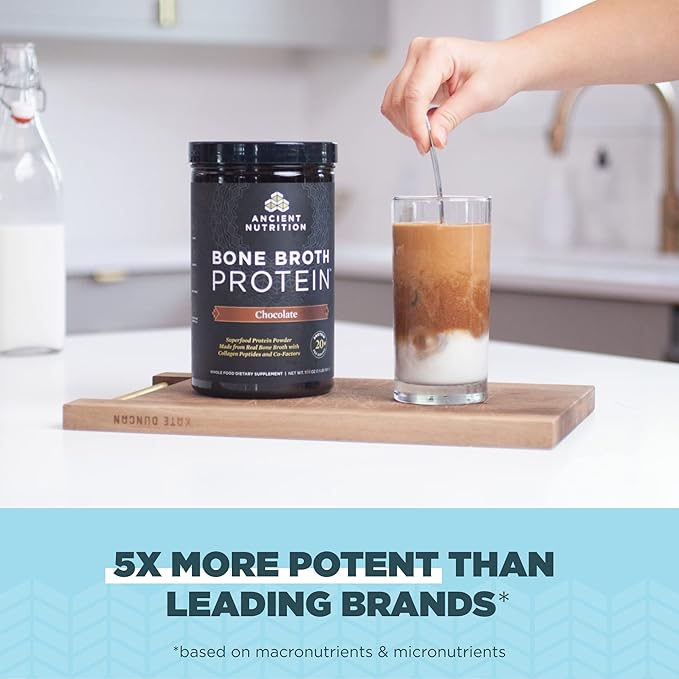 Ancient Nutrition Protein Powder Made from 20g Protein 20 Serving