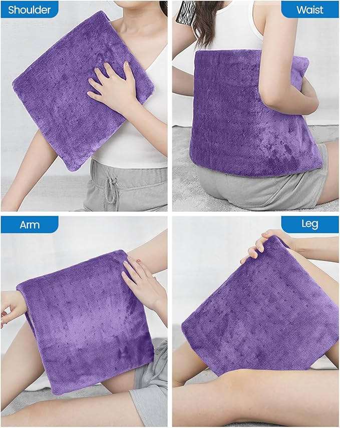 RENPHO XL Electric Heating Pads, King 12" x 24" Violet